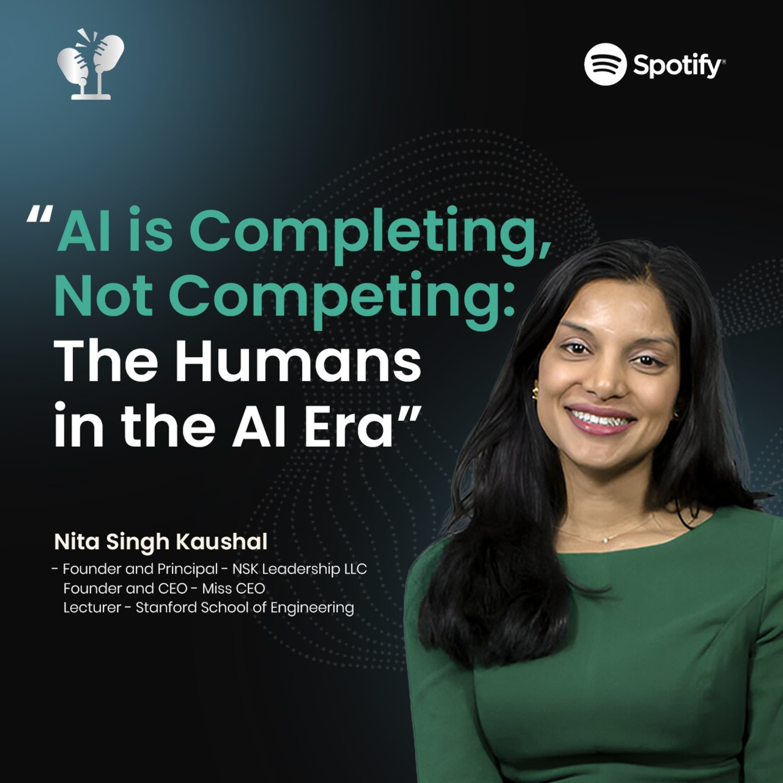 Cover art for #57 Adaptability and Human Skills in the AI Era ft. Nita Singh Kaushal (Stanford & NSK Leadership) - The Founder's Foyer Podcast