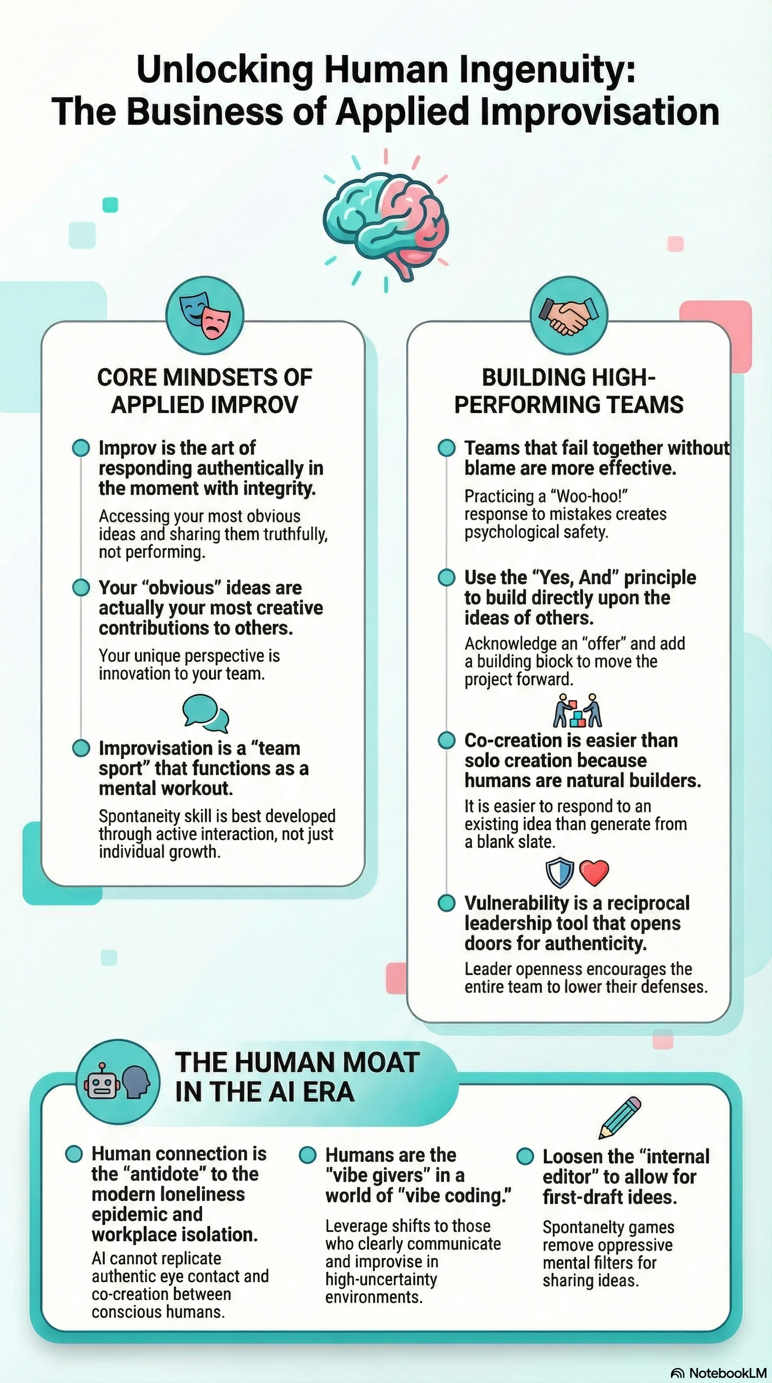 #64 How to Leverage Your Human Superpower with Improv ft. Jessia Hoffman (Founder, On Deck Workshops)